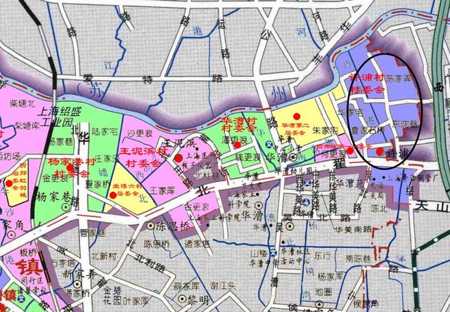 上海虹橋商務區(qū)北部的許浦村：大部分要動遷，成為綠化為主的地區(qū)